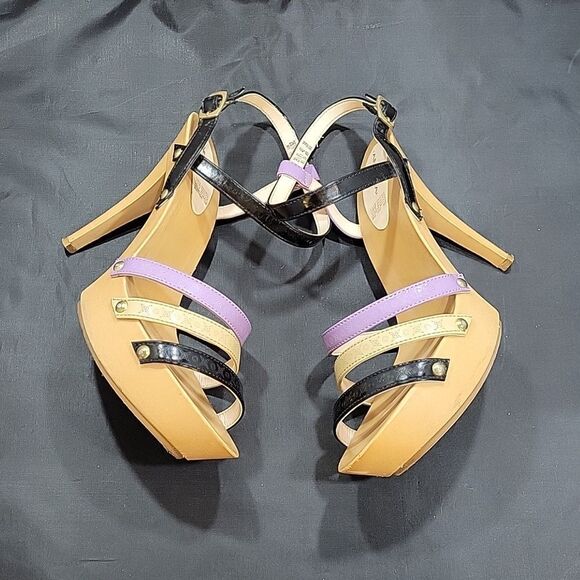 ANDREA MULTI-STRAPS HIGH HEEL STILETTOS SANDAL - Picture 9 of 15